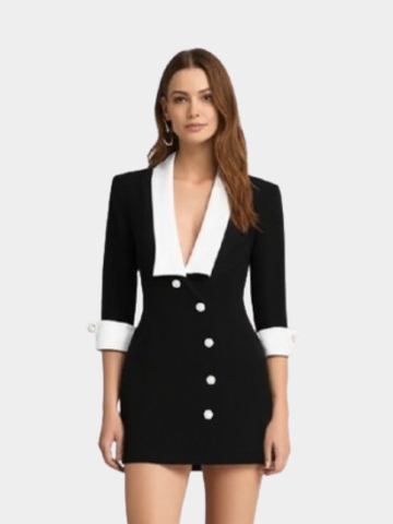 Đầm Công Sở Cổ Vest LOVINA