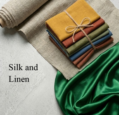 Lụa và Linen: Giao thoa giữa xa xỉ & mộc mạc