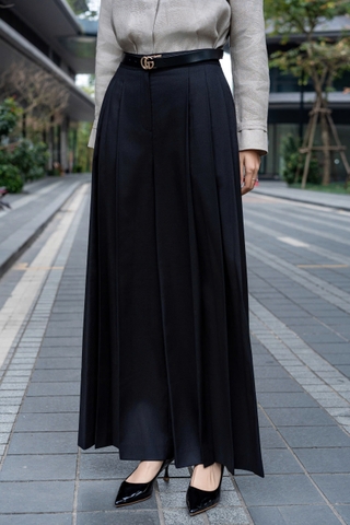 ROWENA TROUSERS - Quần Ống Rộng Rập Ly, Dáng Dài Chất Liệu Nhập Khẩu Phong Cách Thanh Lịch (Y26PT01)