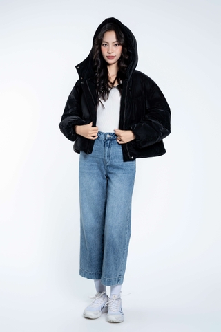 Áo Khoác Phao Lông Vũ YMY Dáng Ngắn Chất Liệu Nhập Khẩu Phong Cách Hiện Đại (Y05FWJK05)