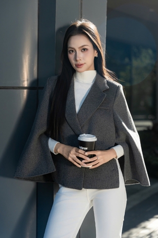 Áo Khoác Dạ Blazer YMY Chất Liệu Dạ Nhập Khẩu Phong Cách Thanh Lịch (SRCCT02)