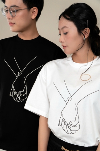 EMBRACE T-SHIRT Áo Phông YMY Chất Liệu Cotton 100%, Phong Cách Basic