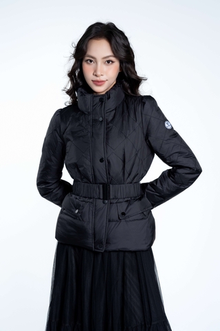 Áo Khoác Phao Lông Vũ YMY Có Đai Chất Liệu Nhập Khẩu Phong Cách Thanh Lịch ( Y05FWJK06)