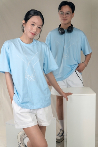 EMBRACE T-SHIRT Áo Phông YMY Chất Liệu Cotton 100%, Phong Cách Basic