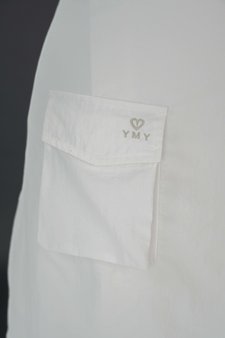 Chân Váy Thu Đông Ngắn Chất Liệu Nylon Nhập Khẩu Phong Cách Cá Tính ( Y25FWSK02)