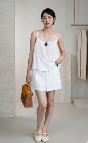 MINA TANKTOP- Áo 2 Dây YMY Chất Liệu Boi Thêu Phong Cách Nhẹ Nhàng Nữ Tính
