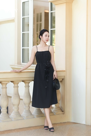 CALLYN DRESS - Váy 2 Dây Kiểu Ngang Lưng Chất Liệu Nhập Khẩu Phong Cách Nhẹ Nhàng Basic (Y05OPS02 )