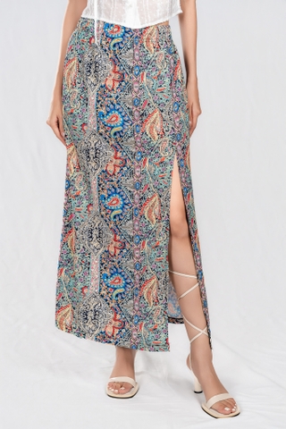 MIRELLA SKIRT- Chân Váy Họa Tiết YMY Chất liệu Poly, Nylon (Y06SKS05)