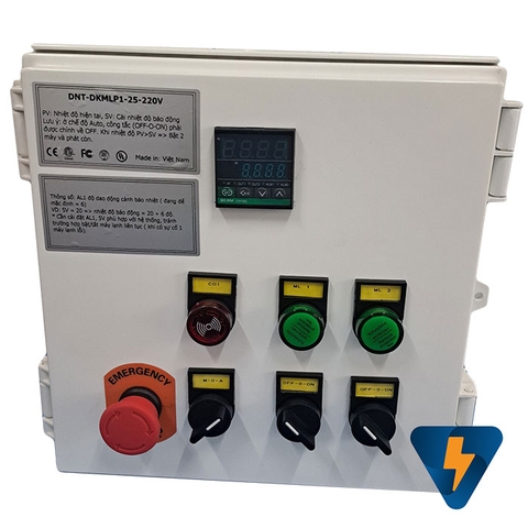 Tủ điều khiển máy lạnh luân phiên 1 pha điện 220VAC