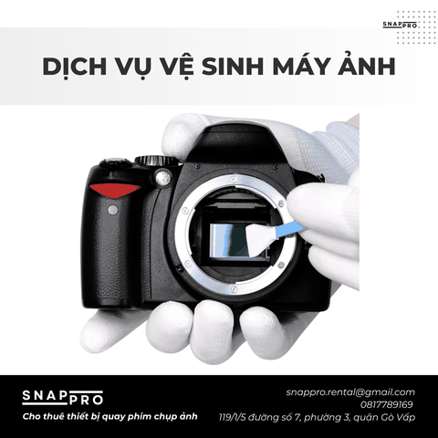 Dịch Vụ Vệ Sinh Máy Ảnh - Lens