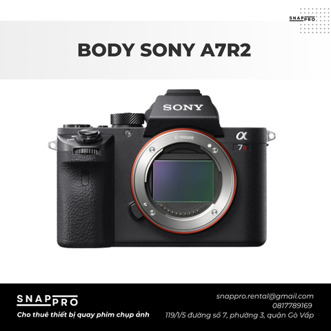 MÁY ẢNH SONY A7R II