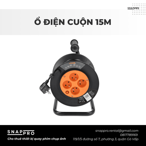 Ổ điện cuộn 15m