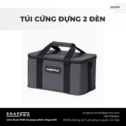 Túi Cứng đựng 2 Đèn