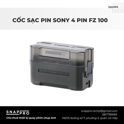 Đốc sạc 4 pin FZ-100