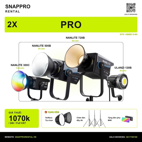 Combo Đèn 2x Pro