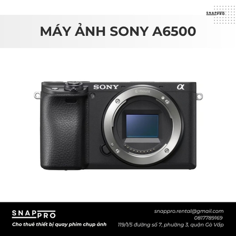 MÁY ẢNH SONY A6500