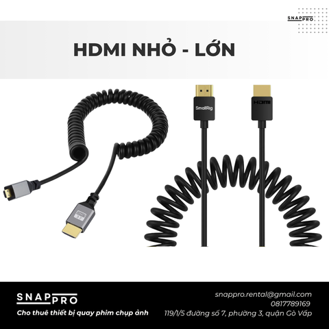 HDMI nhỏ - lớn