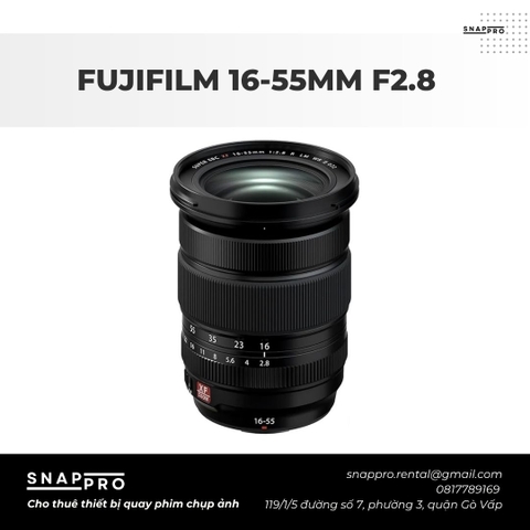 LENS FUJIFILM XF 16-55MM F2.8