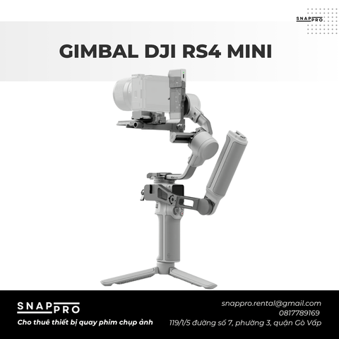 GIMBAL RS4 MINI ( COMBO TRACKING + TAY CAM PHU )