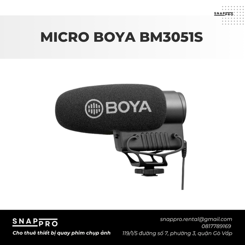 Micro Shotgun Boya Rode