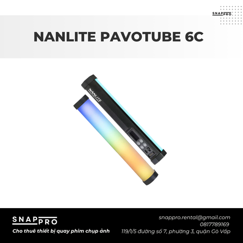 Đèn LED Nanlite Pavotube 6C II