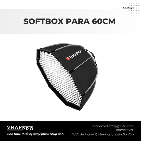 Softbox Triopo 65cm + Grid