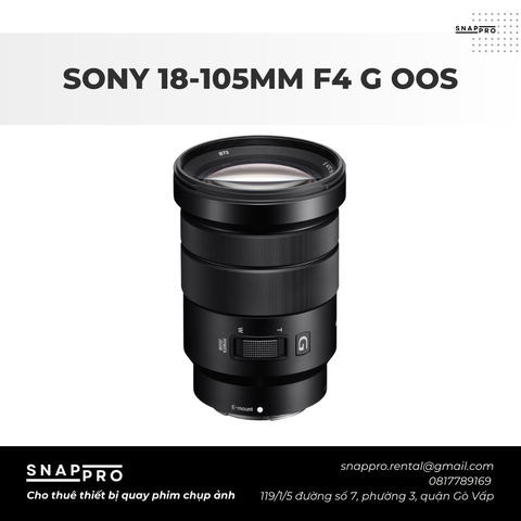 LENS SONY 18-105MM F4