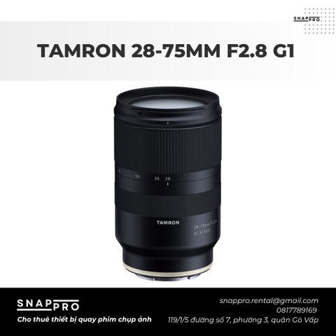 LENS TAMRON 28-75MM G1 F2.8