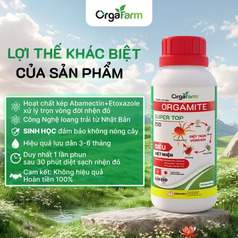 Thuốc Đặc Trị Nhện Đỏ OrgaMite - 240ml