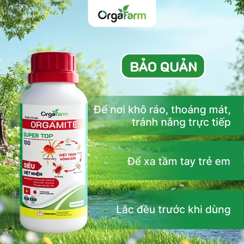 Thuốc Đặc Trị Nhện Đỏ OrgaMite - 240ml