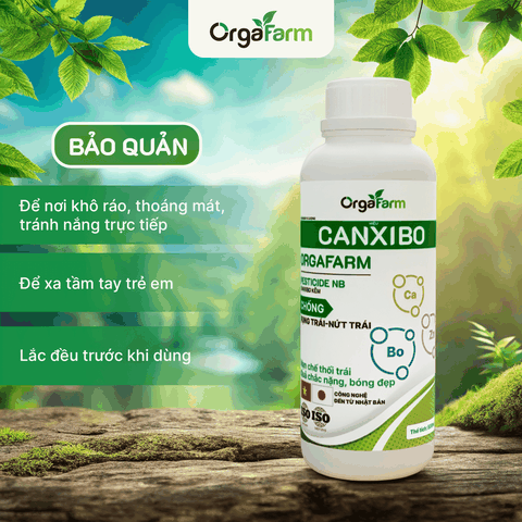 Canxi Bo ORGAFARM Chống Rụng Trái, Nứt Trái - 0,5L