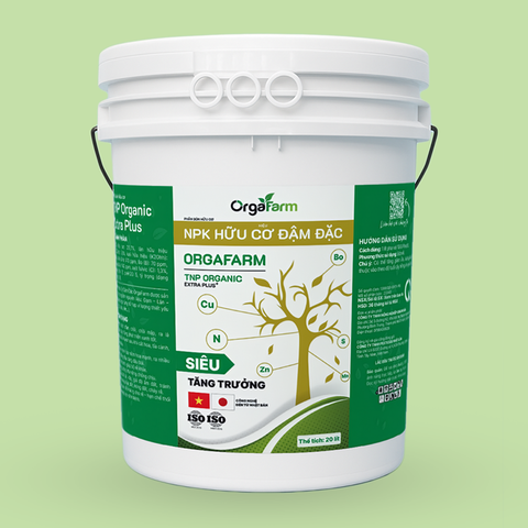 NPK Hữu Cơ OrgaFarm - Siêu Tăng Trưởng - 20L