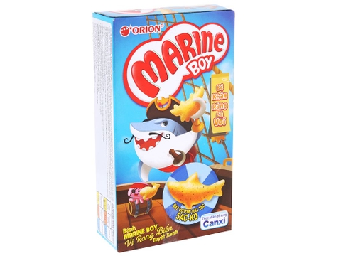 BANH MARINE BOY RONG BIEN TUYET XANH 35GR