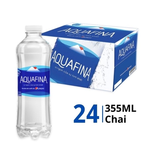 NUOC SUOI AQUAFINA 355ML/24