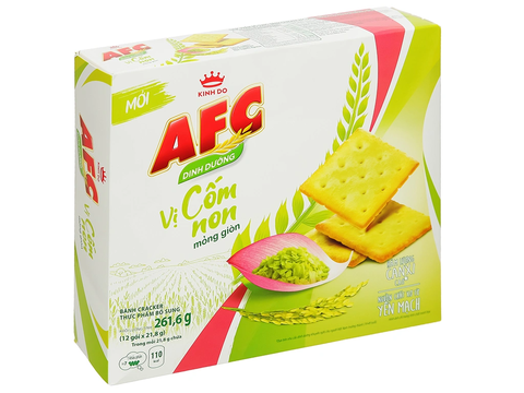 BANH CRACKER AFC VI COM NON 261.6g