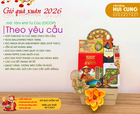 GIO QUA TOM KHO TU CUC (OCOP)