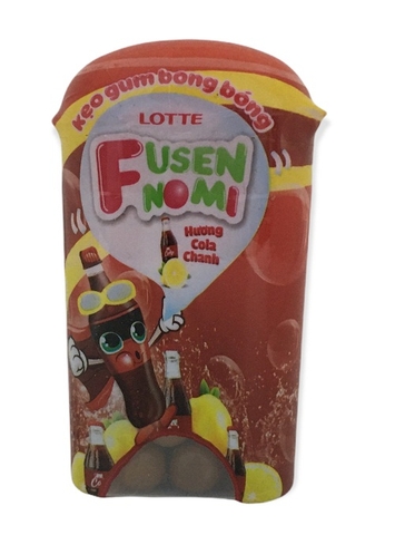KEO GUM BONG BONG FUSEN NOMI HUONG COCA CHANH 13.8G