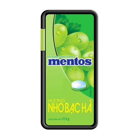 KEO NGAM KHONG DUONG MENTOS NHO BAC HA 17.5G