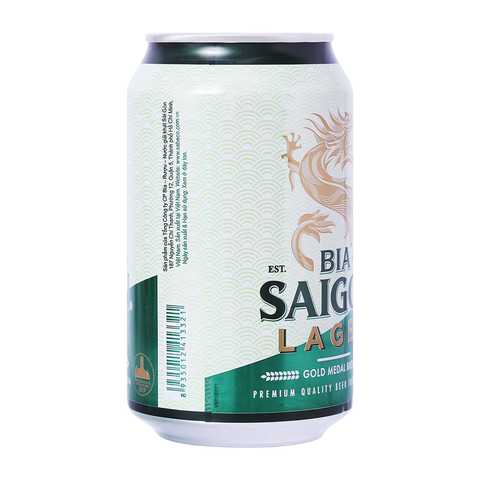 BIA SAI GON LAGER 330ML