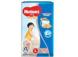 TA QUAN HUGGIES CO L 38 X 4  JUMBO