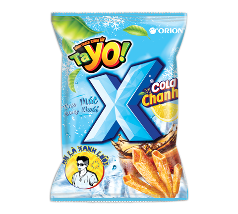 SNACK KHOAI TAY ORION TAYO X VI COLA CHANH 28G