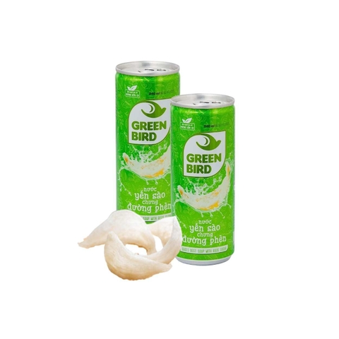 NUOC YEN LON GREEN BIRD CHUNG DUONG PHEN 5 LON x 240ml