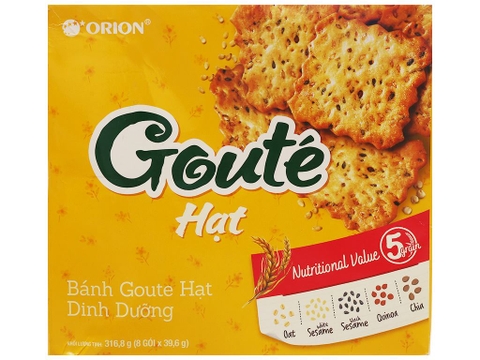 BANH GOUTE HAT DINH DUONG 396G 10GOI