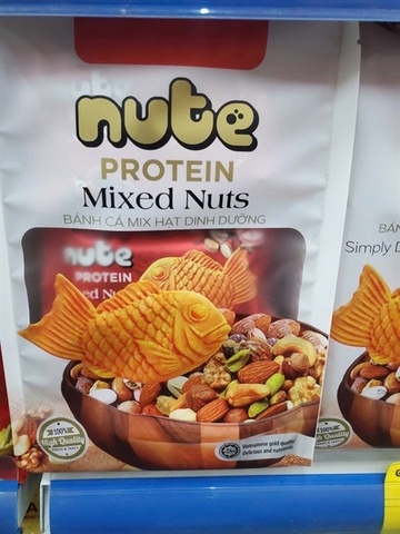 BANH CA MIX HAT DINH DUONG NUTE 120G