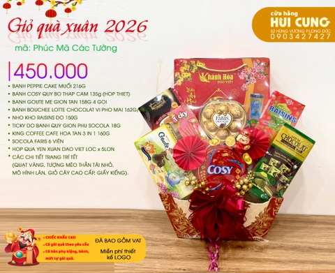 GIỎ QUÀ - LỘC MÃ PHÚ QUÝ