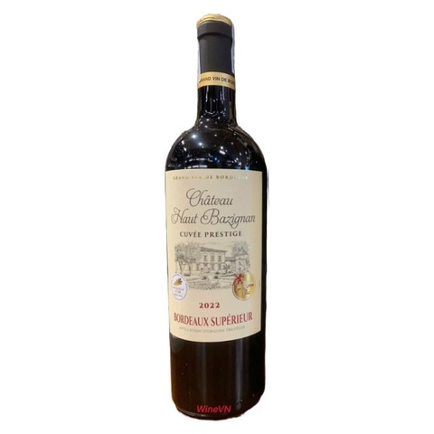 RUOU VANG PHAP TRANG BORDEAUX CHATEAU FIOREL 750ML