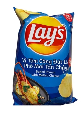 SNACK LAY'S PHO MAI TOM CANG DUT LO 30G