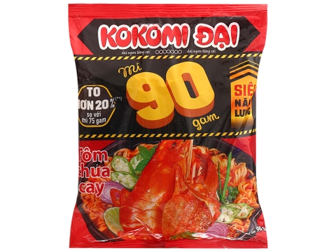 MI KOKOMI TOM CHUA CAY GOI 90G