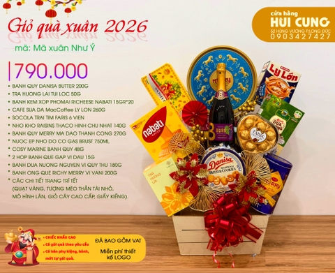 GIỎ QUÀ - MÃ XUÂN NHƯ Ý