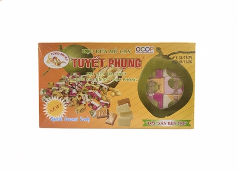 KEO DUA COM SAU RIENG DAU PHONG 500GR